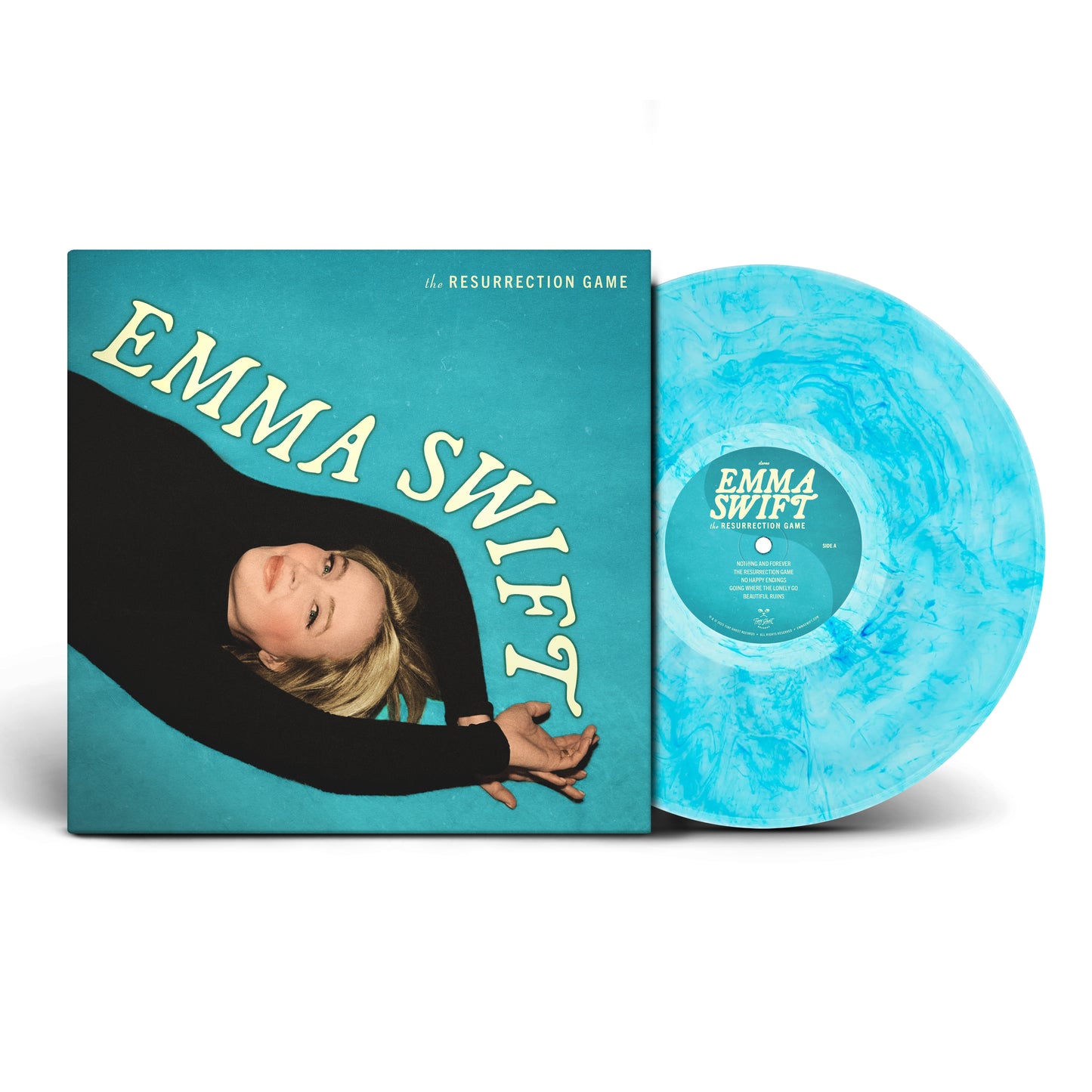 Emma Swift - The Resurrection Game (BLUE SWIRL) VINYL LP